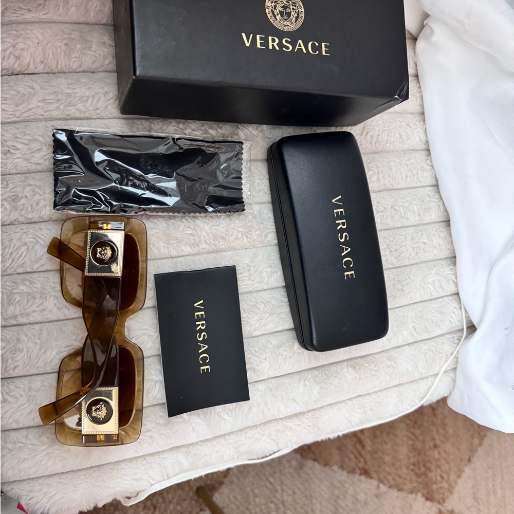 Versace 54MM Rectangular Sunglasses